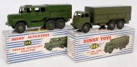 Lot 1970 - Dinky Toys, 689 medium artillery tractor,...