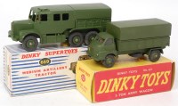Lot 1975 - Dinky Toys Boxed Military diecast group, 2...