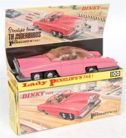 Lot 2003 - Dinky, 100 Lady Penelope's FAB1, pink, clear...