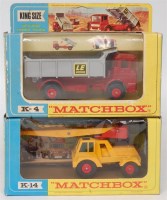 Lot 2302 - Matchbox King Size, Boxed Group, 2 examples to...