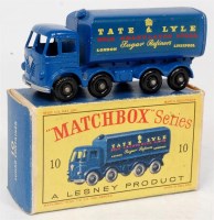 Lot 2306 - Matchbox, 1-75 series No.10 sugar container,...