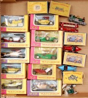 Lot 2328 - 15 mixed issue Matchbox Models of Yesteryear,...