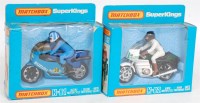 Lot 2337 - Matchbox Superkings Motorcycle Group, 2 window...
