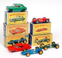 Lot 2340 - Matchbox 1-75 Series Boxed Diecast Group, 5...