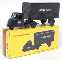 Lot 2502 - Budgie Toys, 702 Royal Navy Scammell Scarab...