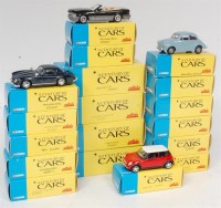 Lot 2544 - Corgi Solido A Century of Cars diecast group,...