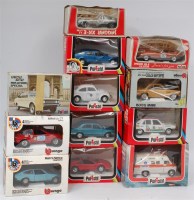 Lot 2549 - Polistil and Burago 1/24th and 1/25th scale...