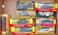 Lot 2556 - Solido Military diecast group, 9 window boxed...