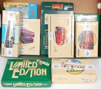Lot 2623 - 2 boxes containing 17 mixed modern issue Corgi...