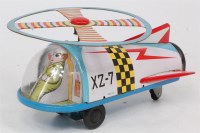Lot 3159 - ATC (Japan) "Spaceship", tinplate friction...