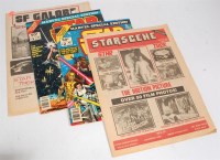 Lot 3214 - Star Wars Magzine and Paper Group, to include...
