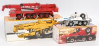 Lot 2589 - Conrad 1/50th scale Construction Crane Group,...