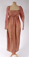 Lot 913 - A Regency period pink shot silk...