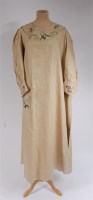 Lot 914 - A circa 1900 Art Nouveau influenced linen...