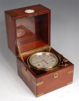 Lot 1106 - D McGregor & Co two-day marine chronometer, No....