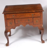 Lot 1177 - An early 18th century walnut and burr walnut...