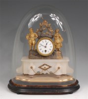 Lot 1104 - A late 19th century French gilt metal and...