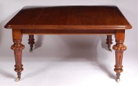 Lot 1138 - An early Victorian mahogany extending dining...