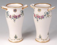 Lot 648 - A pair of Moorcroft MacIntyre glazed pottery...