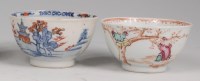 Lot 686 - A first period Worcester porcelain tea bowl,...