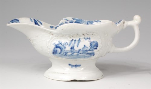 Lot 688 - A mid-18th century Worcester porcelain...