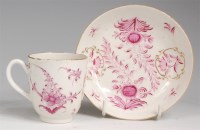 Lot 670 - A late 18th century Worcester porcelain coffee...