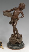 Lot 966 - Auguste Moreau (French 1834-1917) - Un...