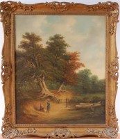 Lot 1067 - Robert Burrows (1810-1883) - Travellers with...