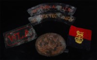 Lot 504 - A collection of British cloth badges to...