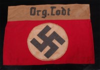 Lot 505 - A German Org. Todt arm band.