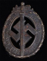 Lot 337 - A German Coburg Rally badge.