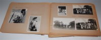 Lot 521 - A WW II period photograph album to include...