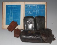 Lot 535 - An album of Blue Prints etc. No.12 Officers...