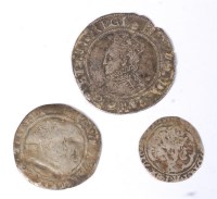 Lot 10 - England, Elizabeth I shilling, James I...