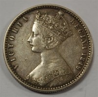 Lot 12 - Great Britain, 1849 florin, Queen Victoria...