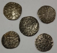 Lot 24 - England, five hammered coins to include; 2x...