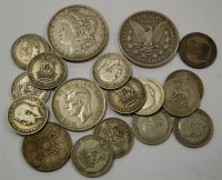 Lot 39 - Mixed lot of British and USA silver coins to...
