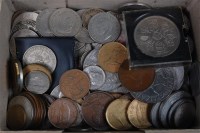 Lot 85 - Mixed lot of British and foreign coins to...