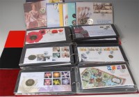 Lot 102 - Mixed lot of various coin and stamp first day...