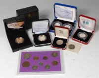 Lot 106 - Great Britain, mixed lot to include cased 2008...