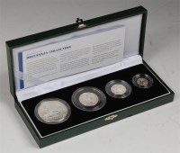 Lot 189 - Great Britain, cased 2001 Britannia 4-coin...