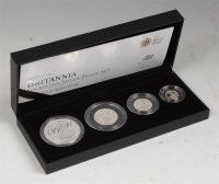 Lot 192 - Great Britain, cased 2012 Britannia 4-coin...