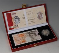 Lot 197 - Great Britain, cased 1996 Royal Mint £10 note...
