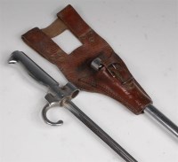 Lot 265 - A French 1886 model Lebel bayonet, having a...