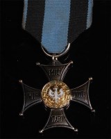 Lot 365 - A Polish War Order of Virtuti Miltari Cross.