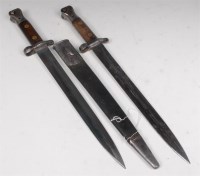 Lot 384 - A British pattern 1888 bayonet, the 30cm blade...