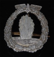 Lot 442 - A German Kreigsmarine mine sweepers badge.