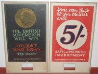 Lot 459 - A WW I propaganda poster "The British...