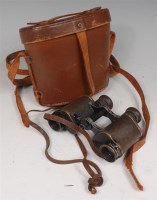 Lot 463 - A pair of WW I private purchase Carl Zeiss...