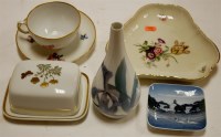 Lot 204 - A Royal Copenhagen cabinet cup and saucer,...